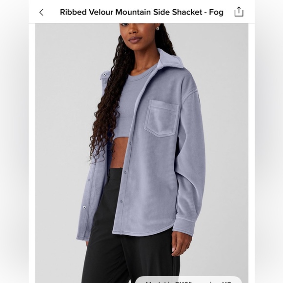 Alo mountain side corduroy jacket - Picture 6 of 12